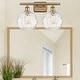 preview thumbnail 25 of 28, Innovations Lighting Athens Water Glass 2 Light 18" Bath Vanity Light