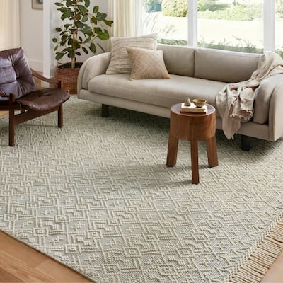 Alexander Home Joanna Farmhouse Hand Woven Area Rug