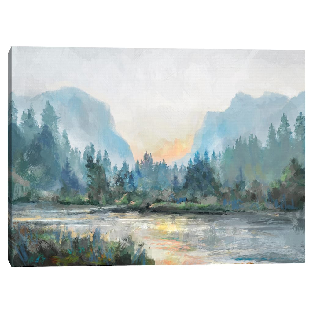 Distant Hues by Studio Arts Canvas Art Print