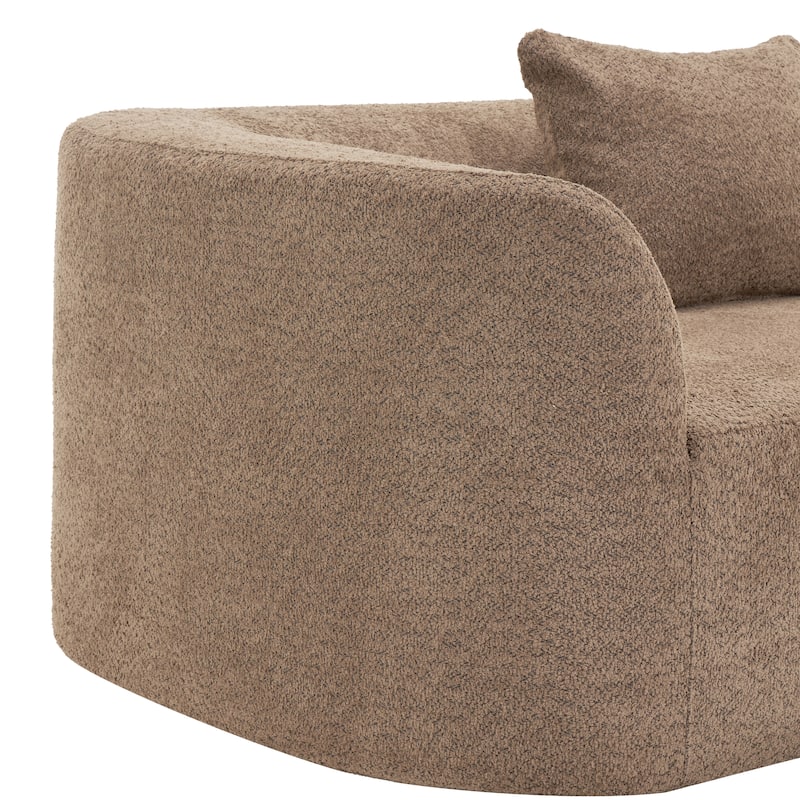Christopher Knight Home - Olivia Curved Foam Sofa Set - 116"L
