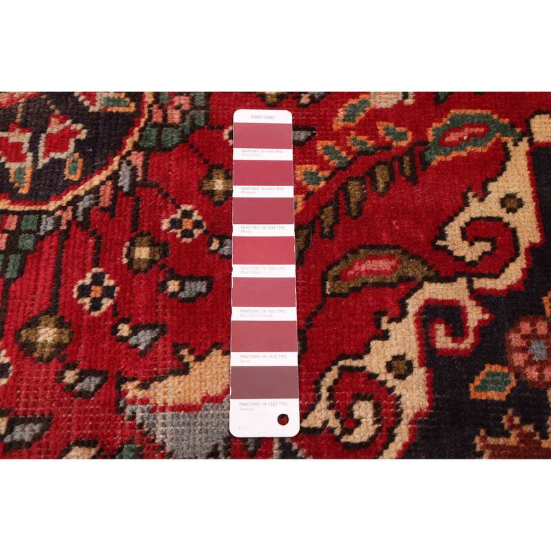 ECARPETGALLERY Hand-knotted Antalya Vintage Red Wool Rug - 4'8 x 7'6
