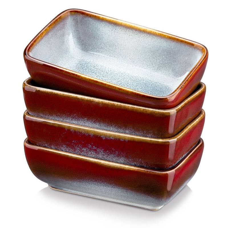 vancasso Stern Series Reactive Glaze Stoneware Plates Set