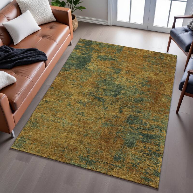 Premium Washable Super Soft Abstract Contemporary Mayfield Rug
