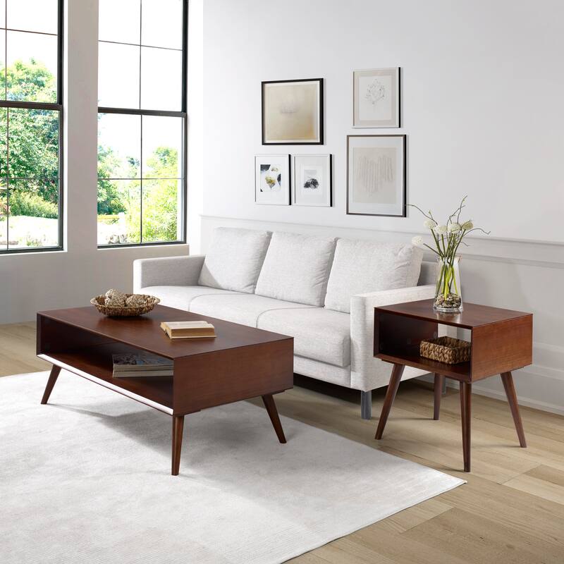 Steve Silver Carson Carrington Home Elnora Mid-Century Side Table