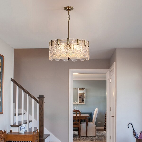 Low hanging chandelier online
