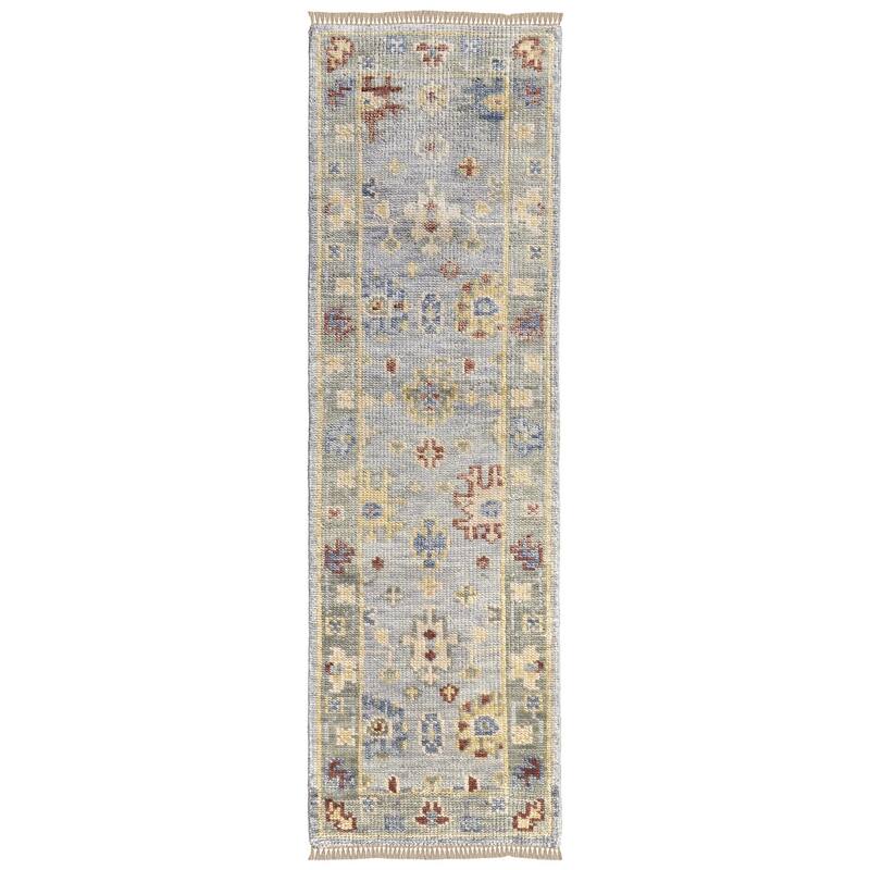 HomeRoots Floral Traditional Runner Area Rug