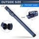 preview thumbnail 3 of 25, GSE™ 1x1 Hard Billiard Pool Cue Stick Carrying Case, Billiard Cue Case Holds 1 Butts/1 Shafts (5 Colors)