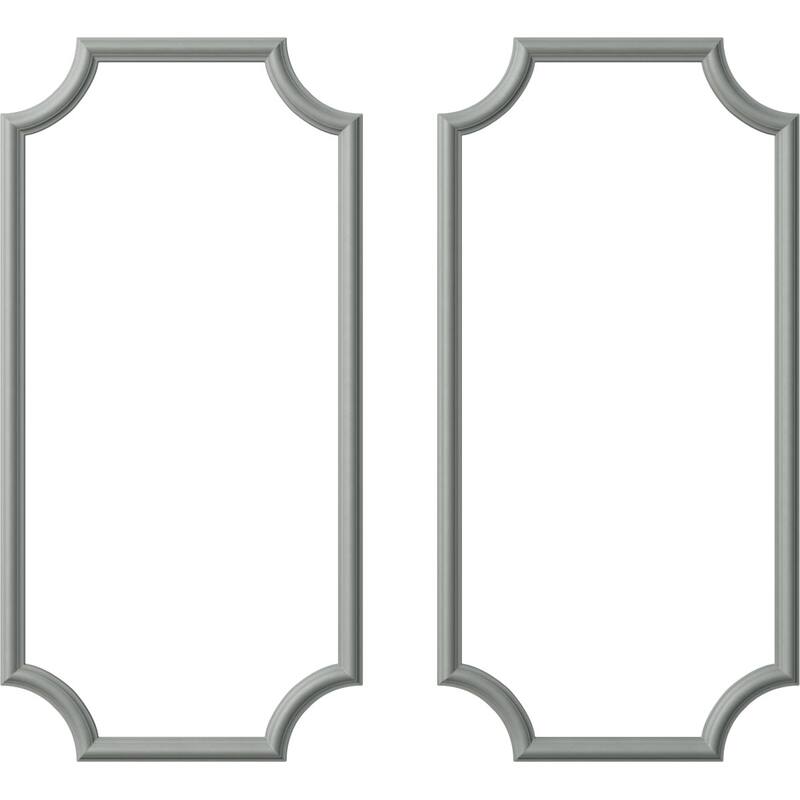 Ashford Smooth Panel Moulding Kit - 24"W x 48"H - Double Pack