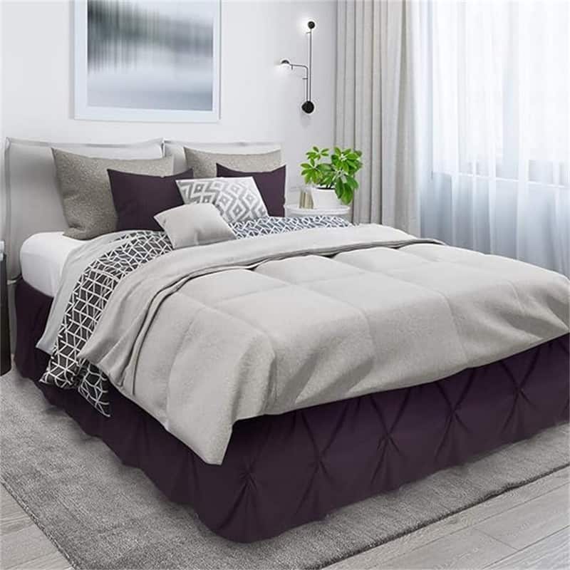 Pinch Pleat Bed Skirt