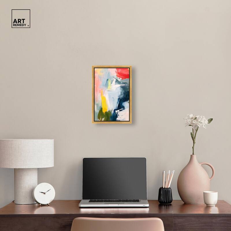 Confetti Storm Canvas by Art Remedy
