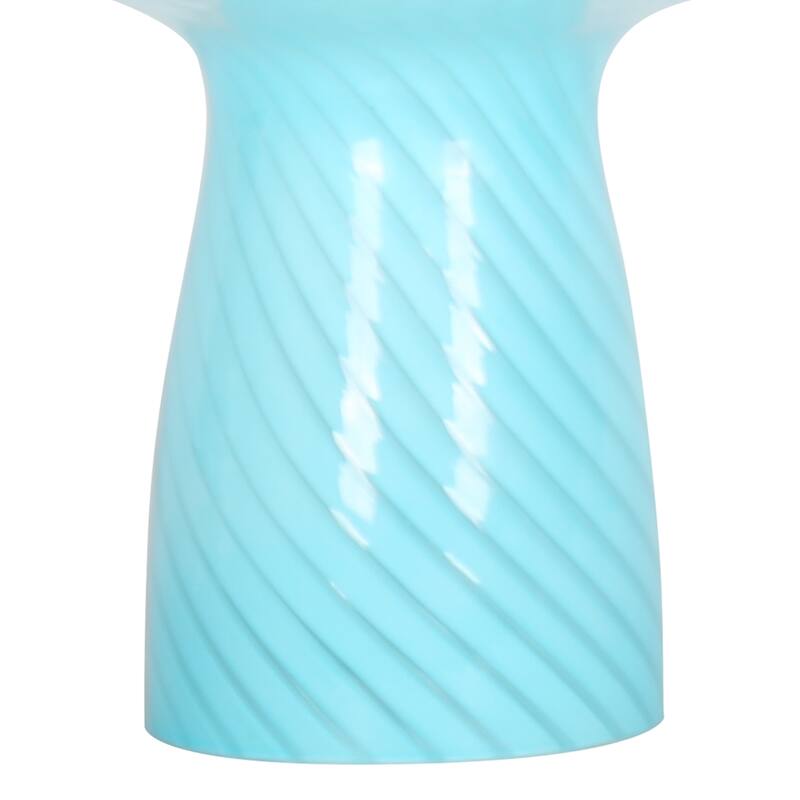 Mushroom Round Glass Table Lamp