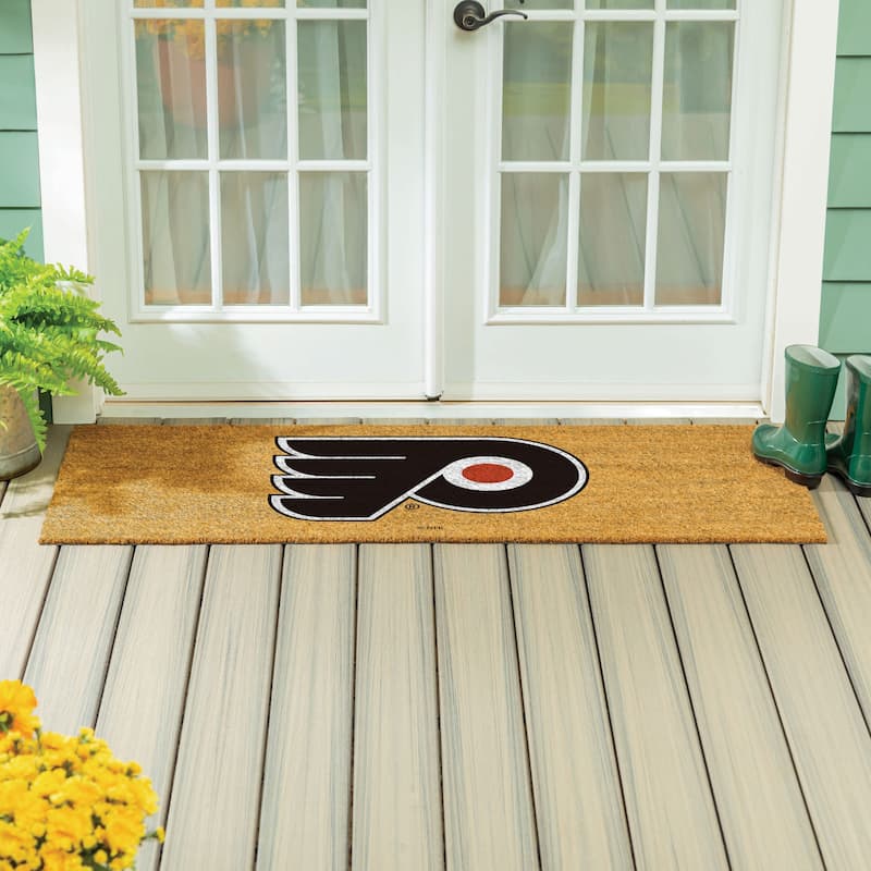 Philadelphia Flyers Full Color Indoor/Outdoor Coir Mat
