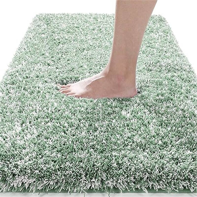 Bathroom Rugs - Light Green - 32" x 20"