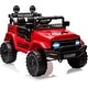 preview thumbnail 14 of 38, 12V Ride-On Truck Car for Kids, 4-Wheel Suspension Red