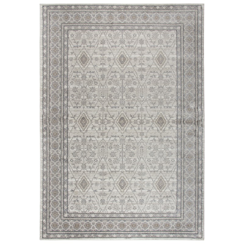 Alora Decor Venice Ivory, Beige, and Brown Abstract Rug