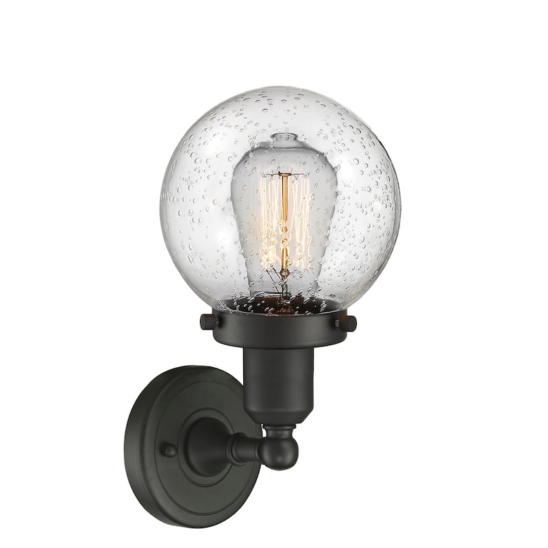 Innovations Lighting Globe Single Light 12" Tall Bathroom Sconce