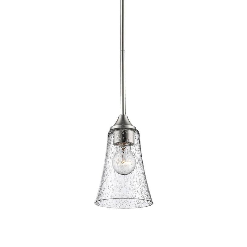 Millennium Lighting Natalie 5" Wide Mini Pendant - Satin Nickel