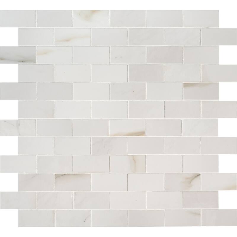 Ackland AKN-P-AZ2X4SWP-CA Azira - 12" x 12" Porcelain Brick Wall