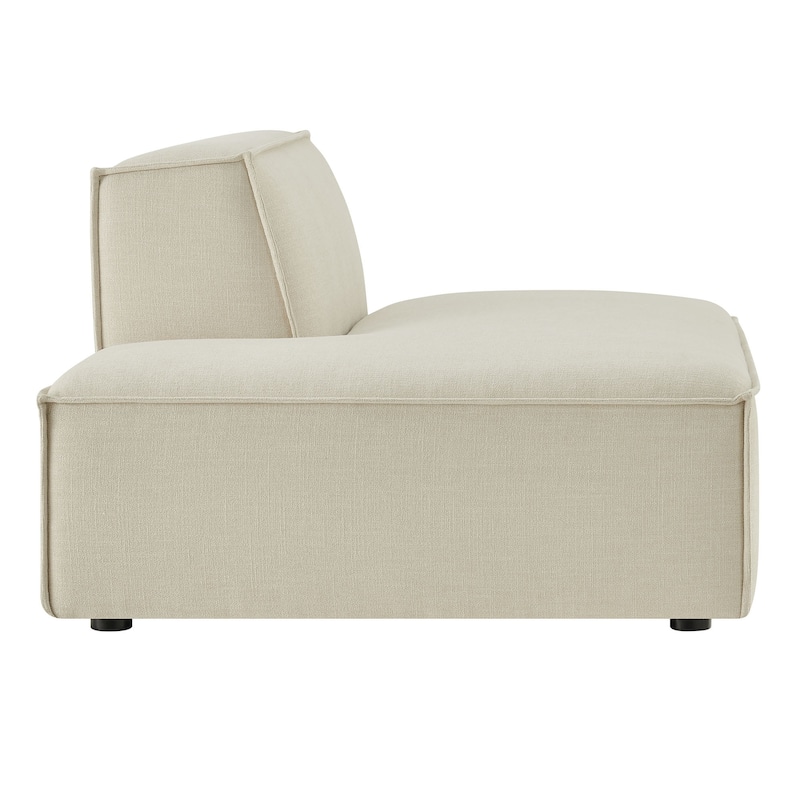 Restore Performance Fabric Upholstered Left-Facing Armless Modular Chaise