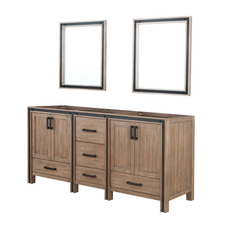 Ziva Bath Vanity No Top and Mirror