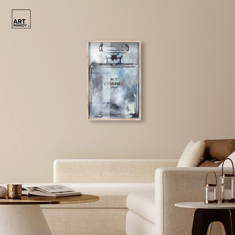 Doll Memories - Grey Perfume Shadowbox by Art Remedy