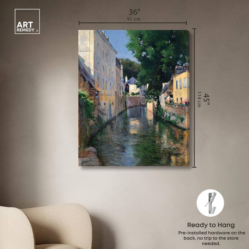 The River Isole Canvas by Art Remedy, Gallery Wrapped