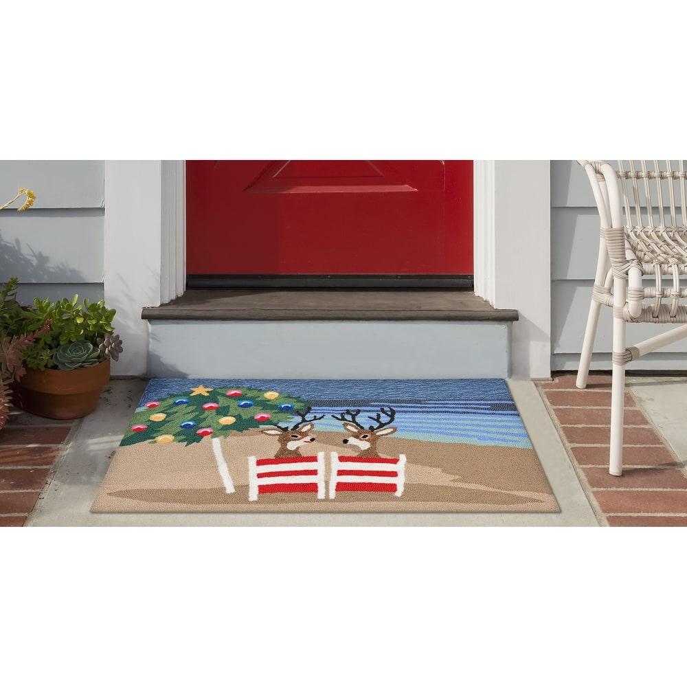 Liora Manne Ocean Holiday Outdoor Rug