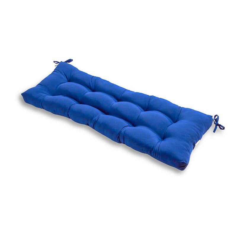 51-inch Outdoor Marine Blue Bench Cushion (Cushion Only)
