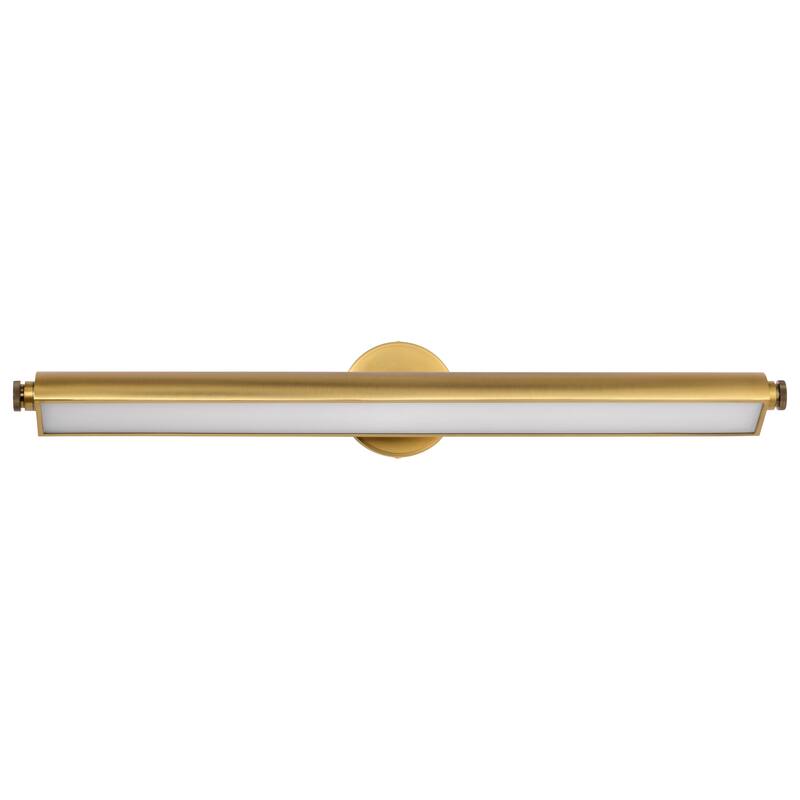 Auden 36 Inch LED Vanity 3 CCT Selectable Vintage Brass Finish Acrylic Lens - Vintage Brass