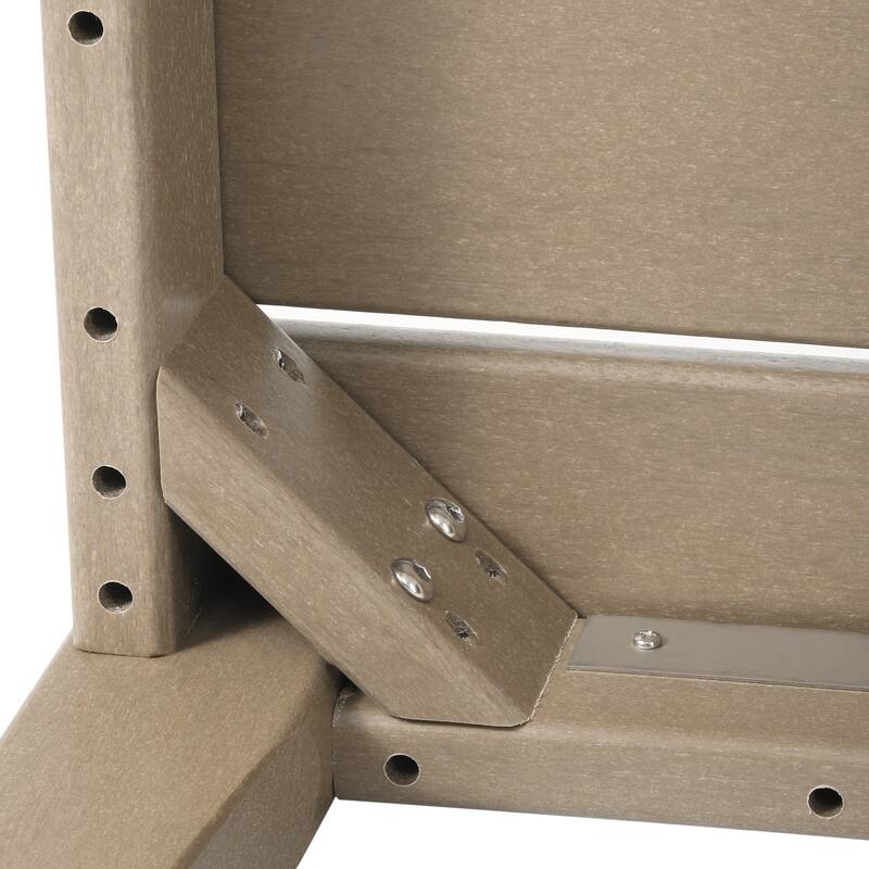 Polytrends Laguna Outdoor Patio Conversation Coffee Table