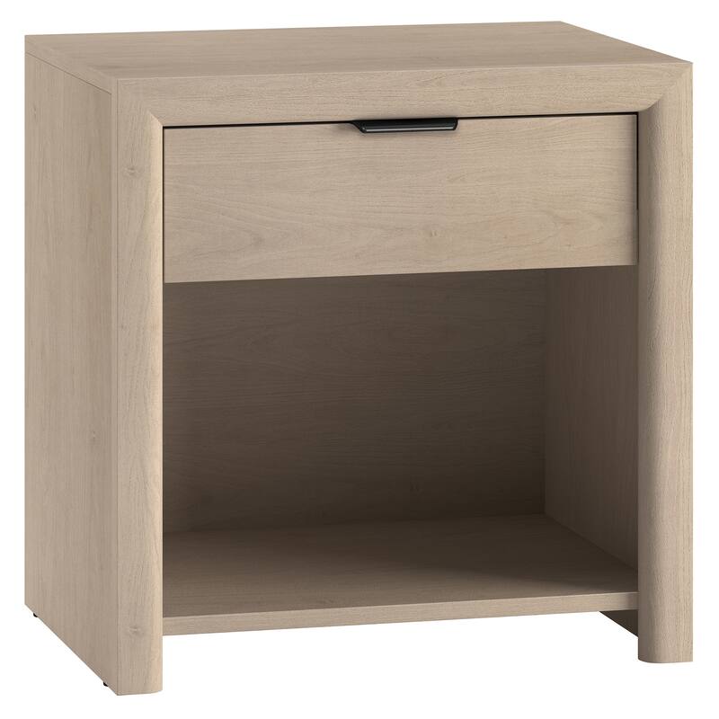Clara 24" Rectangular Nightstand - Alder White