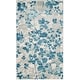 preview thumbnail 9 of 47, SAFAVIEH Evoke Floral Area Rug 3' x 5' - Grey/Light Blue - Rectangle