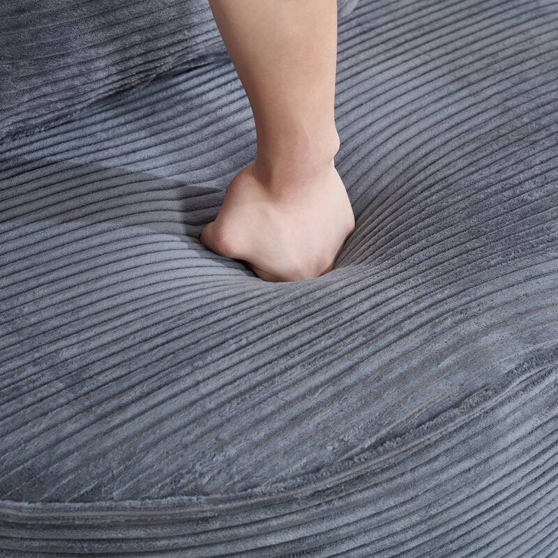 Plush Lounger Soft Sofa No Assembly Required