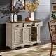 preview thumbnail 2 of 56, Eleanor Wood Cabinet Buffet Server by iNSPIRE Q Classic