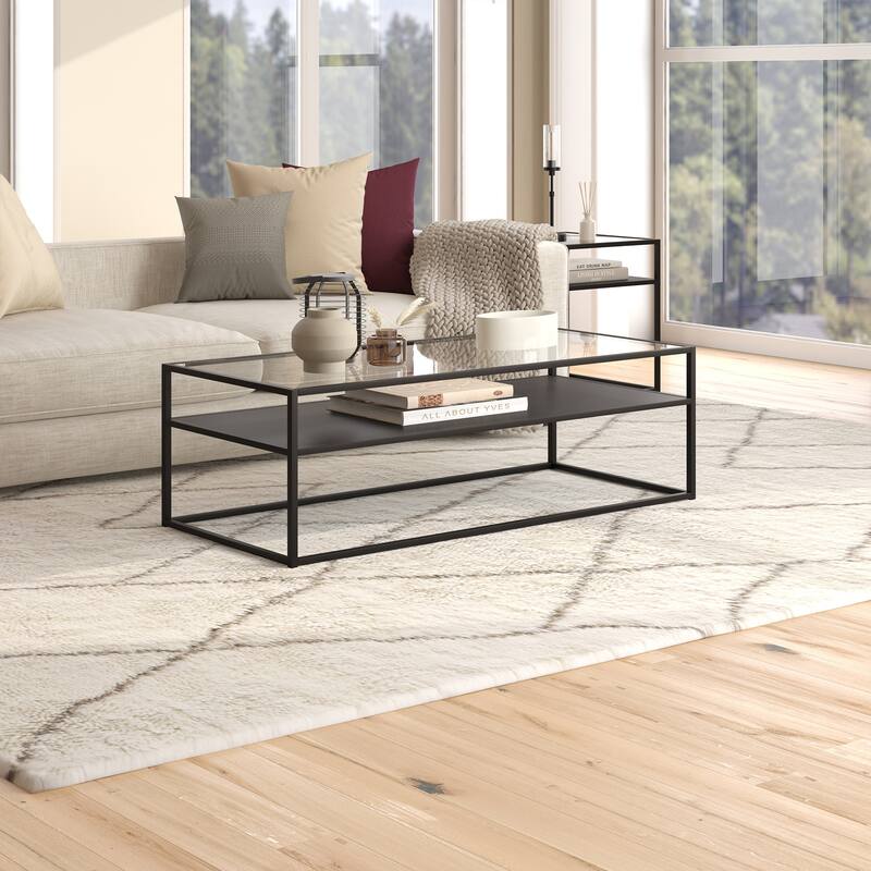 Ada 46" Wide Rectangular Coffee Table