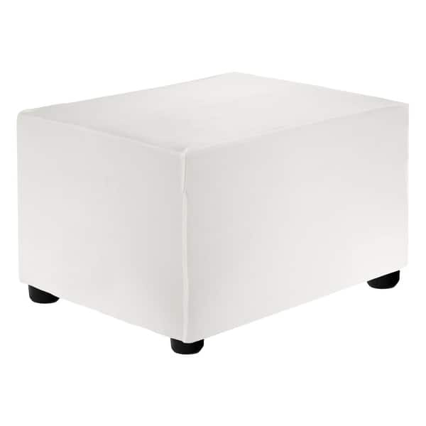 slide 2 of 57, Stretch Foot Stool Cover Rectangular Square Foot Stool Slipcover