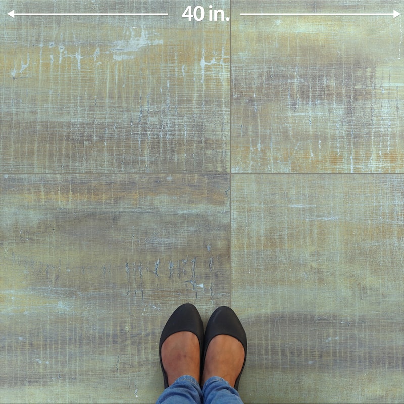 Merola Tile Fusione Reggia Green 23-1/2" x 23-1/2" Porcelain Floor and Wall Tile