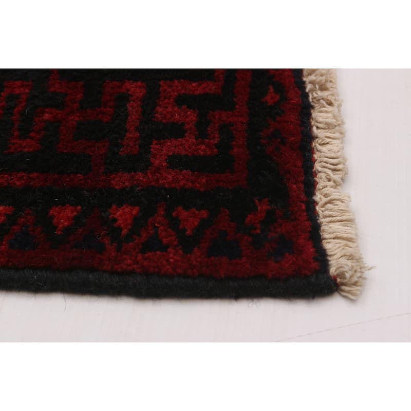 ECARPETGALLERY Hand-knotted Melis Vintage Red Wool Rug - 5'2 x 8'4