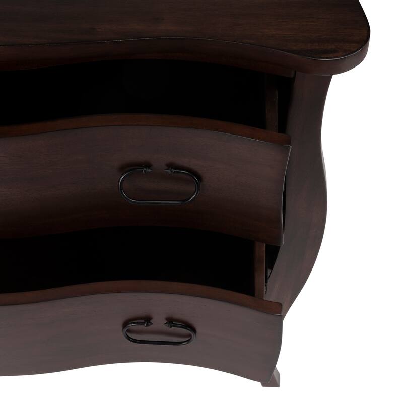 Handmade Butler Rochelle Antique Walnut Drawer Dresser (India)