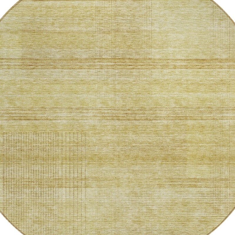 HomeRoots Striped Transitional Rectangle Outdoor Rug