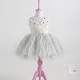 preview thumbnail 1 of 2, 3D Flower Applique Designed Special Occasion Dress