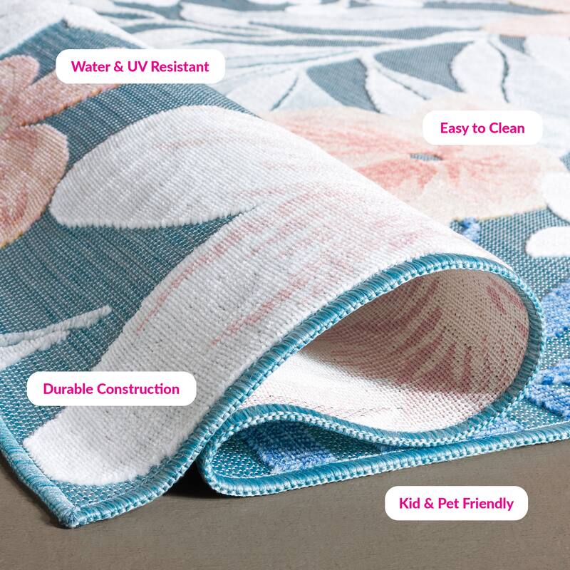 SAFAVIEH Cabana Indoor/ Outdoor Waterproof Transitional Rug