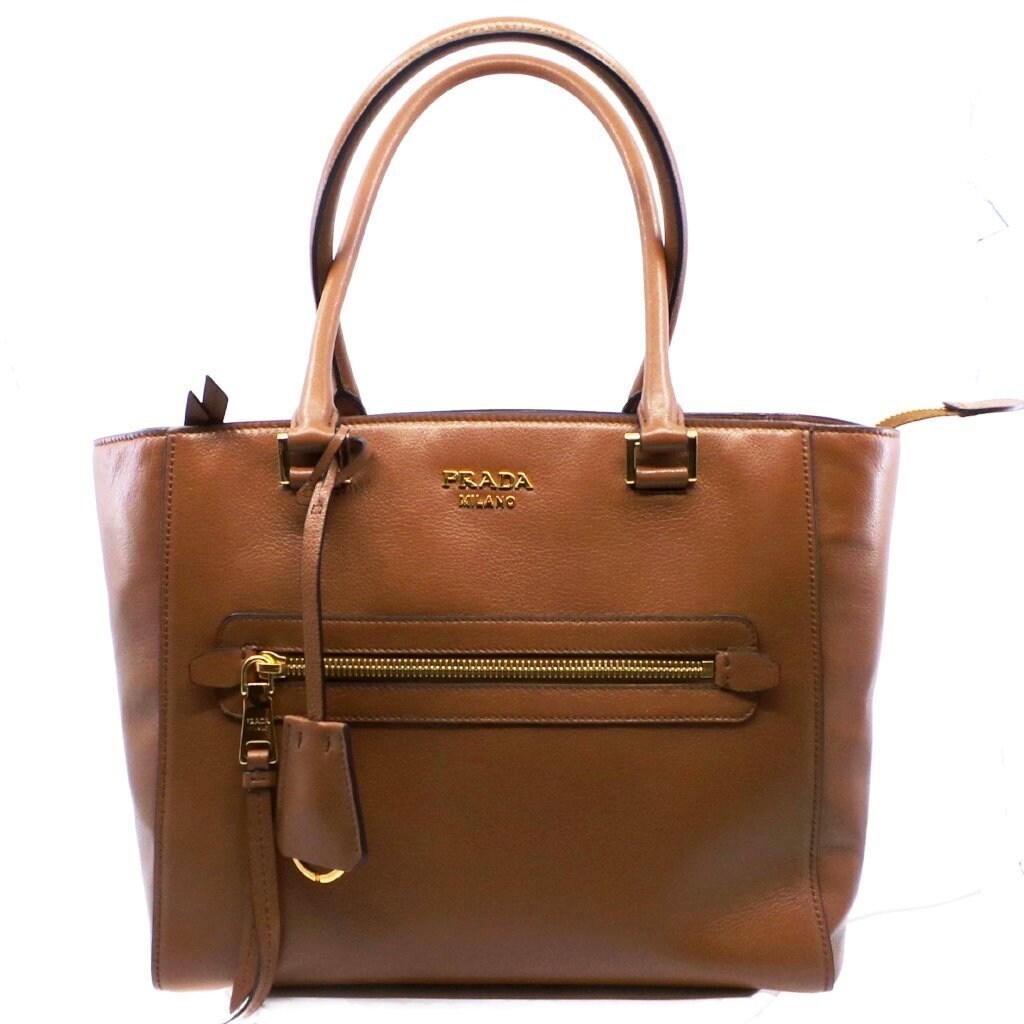 prada cognac bag