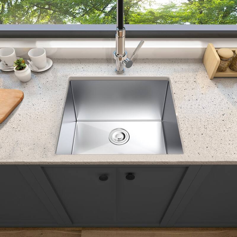Topcraft Undermount Stainless Steel Kitchen Sink - 26*18