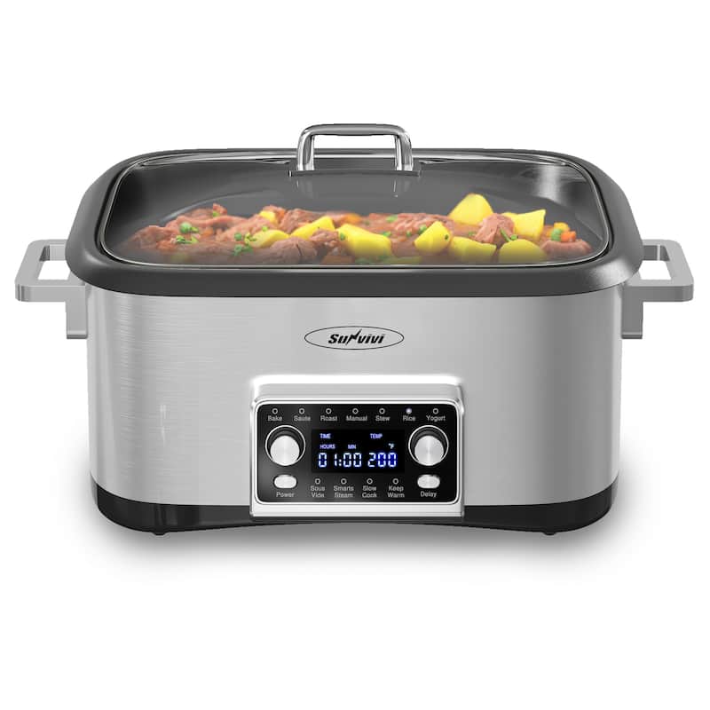 12-in-1 Digital Programmable Slow Cooker