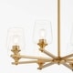 preview thumbnail 4 of 5, Quorum International 658-8 Veno 8 Light 32" Wide Chandelier