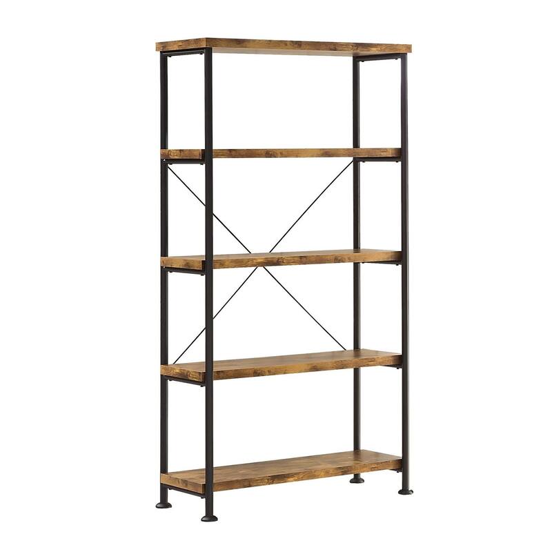 Bookcase With 4 Open Shelves - 63 H x 31.5 W x 14.25 L Inches