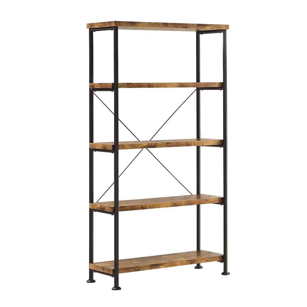 Bookcase With 4 Open Shelves - 63 H x 31.5 W x 14.25 L Inches