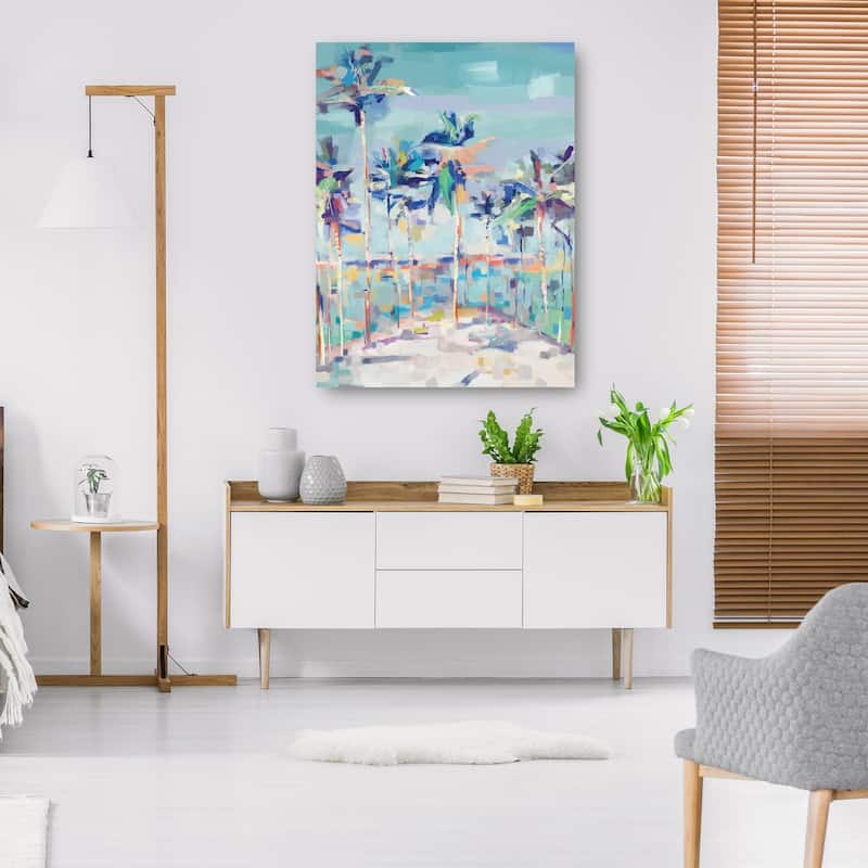 Palm Interpretations By Studio Arts Canvas Art Print