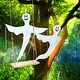preview thumbnail 3 of 2, Halloween Tree Wrap Ghost Decoration, 2 Pack 50" Halloween Cute Ghost